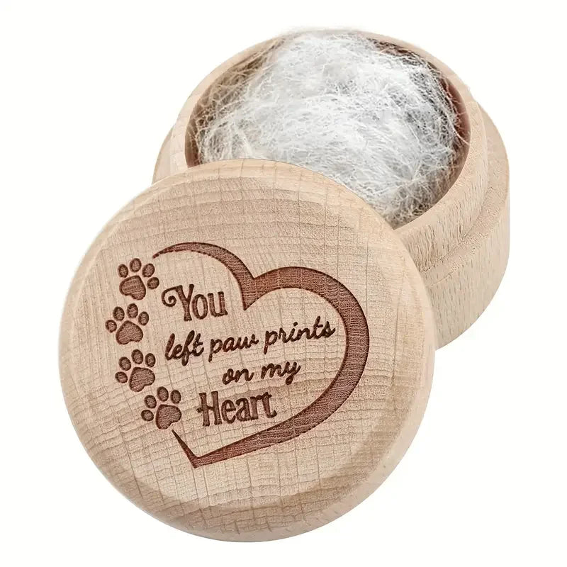 Hund Haar Andenken Box Holz Pet Haar Andenken Box Langlebige Pet Memorial Box Zahn Sammlung Memorial Box Für Hund Und Katze Asche
