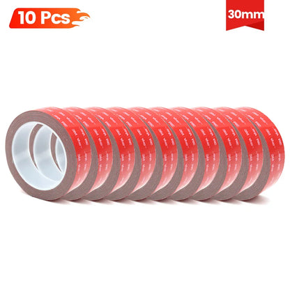 3M VHB 5611 Doppelseitiges Klebeband 1,1mm Hochhaftendes Acrylschaum-Klebeband Wasserdicht und Hitzebeständig bis zu 93°C °   Anpassbare Breite und Länge Speziell für die Befestigung von Autospoilern