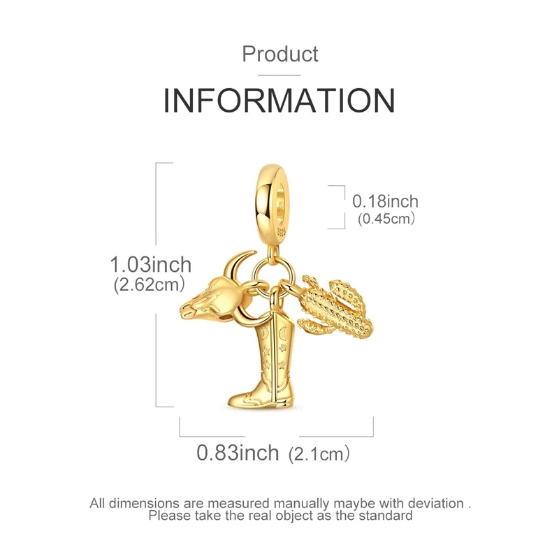 925 Silber Charms Perlen Goldenes Kreuz Krone Wal Schmetterling Anhänger Fit Original Armband Halskette Frauen Schmuck DIY Geschenke