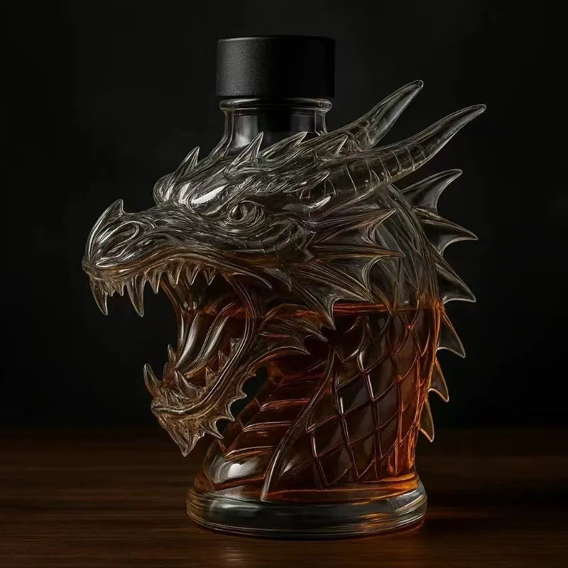 Tap Design Whiskey-Dekanter, Neuartiger Likörspender für die Hausbar, Stilvoller Whiskey-Behälter für Scotch und Bourbon, Ideal