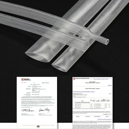 1 ~ 50 m 2:1 Schrumpfschlauch Klarer Durchmesser 0,6 mm ~ 150 mm Drahtreparatur DIY Kabelschutzschlauch Wickelschlauch