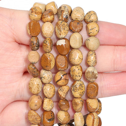 8-10mm unregelmäßige geometrische natürliche Rauchquarz stein DIY lose Perlen für Schmuck herstellung hand gefertigte Armband Accessoires