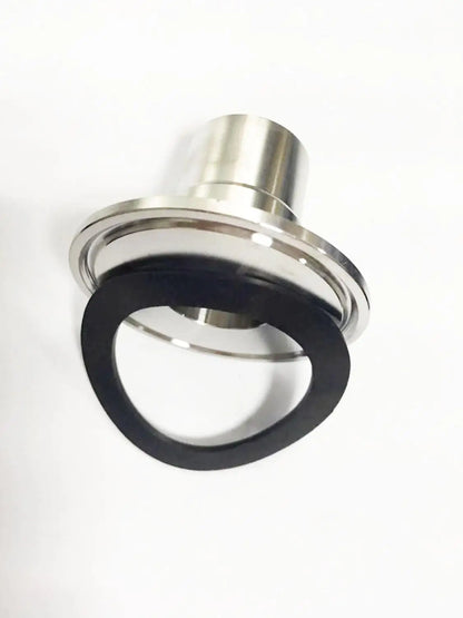 KegLand Schwarzer O-Ring-Dichtungsring 2 Zoll EPBM-Dichtungsscheibe (Nur einseitige Prägung) Passend für KL10610 Mini-Keg-Deckel