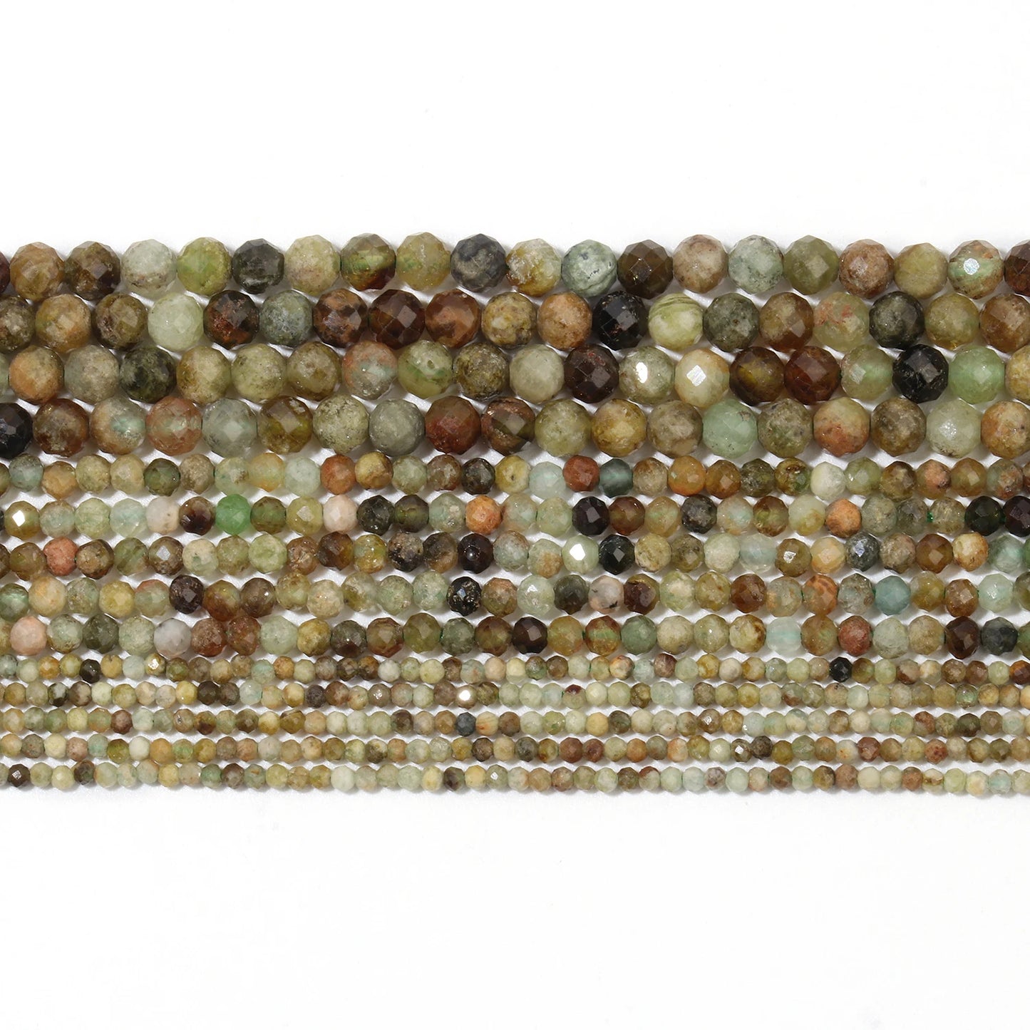 2 3 4mm natürliche facettierte Citrin Opal Jade Onyx Edelstein Perlen runde Mineral perlen für Schmuck herstellung DIY Armband Zubehör