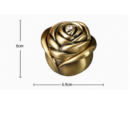 Metall Rose Urne für Haustier Memorial, Zink legierung Einäscherung Penable Asche Halter, kleine Tiere, Maus, Kaninchen, Fisch, Bestattungs schatulle