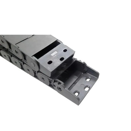 JFLO 1 Meter 18 Series Drag Chain Wire Carrier Kabelhalter für CNC-Fräsmaschinen-Werkzeugschleppleine für 18 x 18, 18 x 25, 18 x 37, 18 x 50
