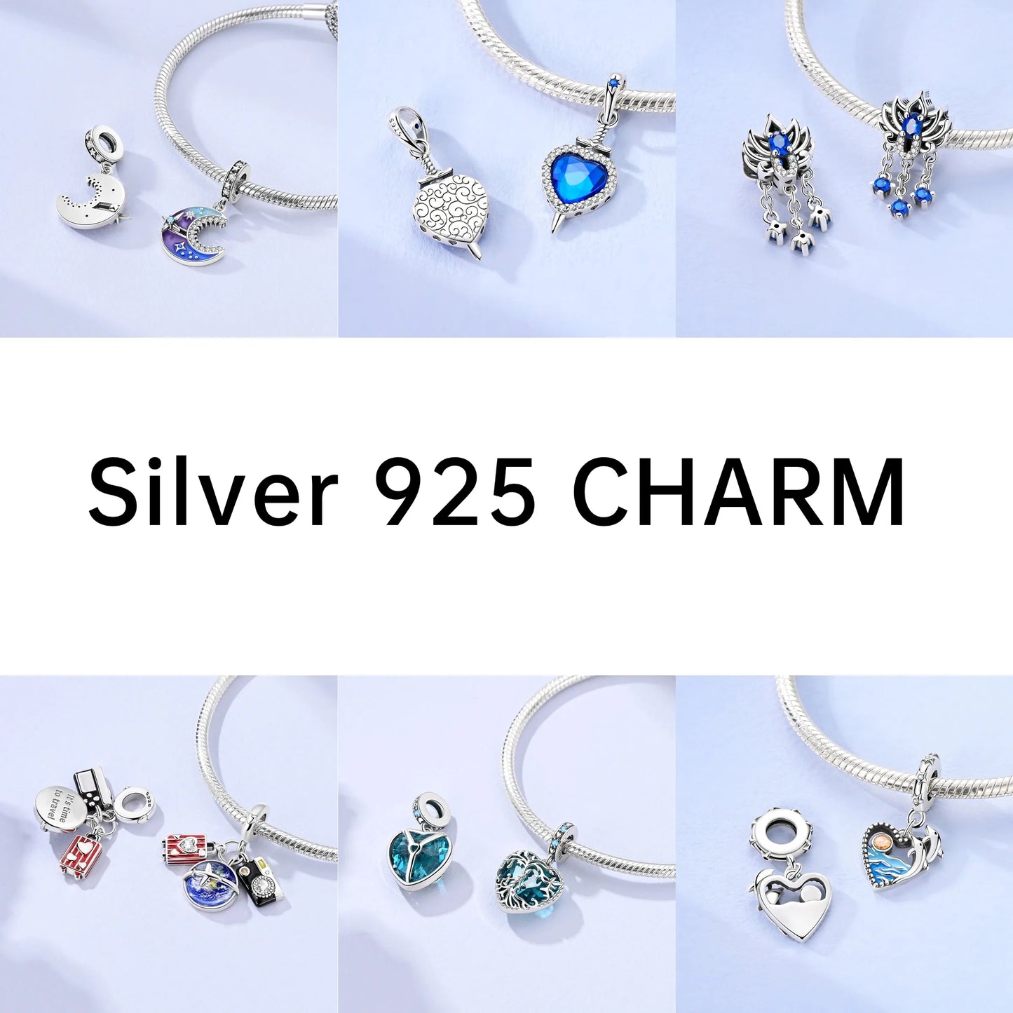 925 Silber Charms Original Design Blaue Augen Zirkon Katze Hund Perle Herz Charme DIY Fit Armband Für Frauen Hochzeit Schmuck Geschenk