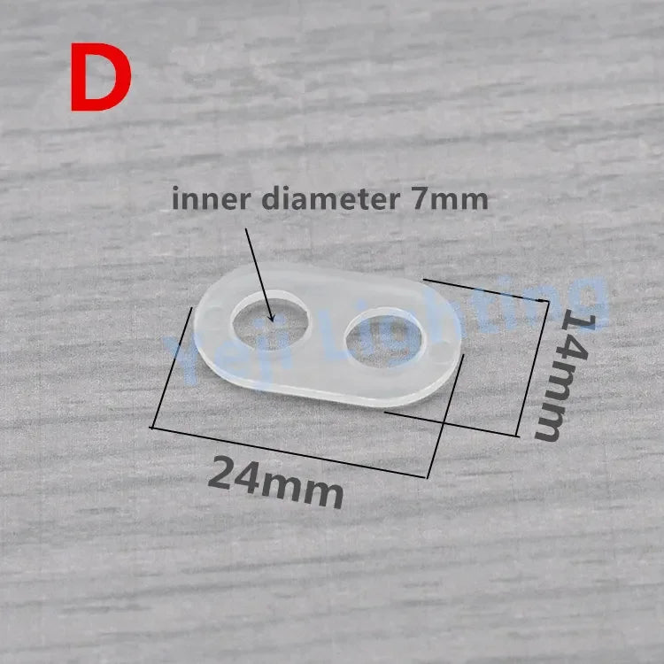 Kunststoff kabel griff Draht verschraubungen elektrische Drähte fester Clip für Kronleuchter LED-Lampe Pendel leuchte gebogene Lampen fassung Kabel klemmen