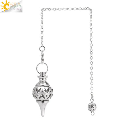 Kupfer-Anhänger, Metallpendel zum Wünschelfen, Wahrsagen, Scrying, Meditation, Chi, ausgleichender Körperheilung, Chakra, spirituelles Pendulo H202