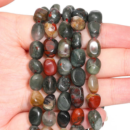 8-10mm unregelmäßige geometrische natürliche Rauchquarz stein DIY lose Perlen für Schmuck herstellung hand gefertigte Armband Accessoires