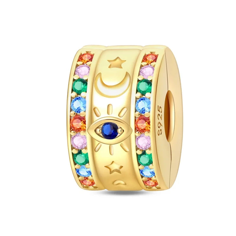 Original-Charm-Perlen aus 925er-Sterlingsilber, goldener Leopard, Glühwürmchen, Schmetterling, Heißluftballon-Perlen, passend für DIY-Armbänder, edler Schmuck