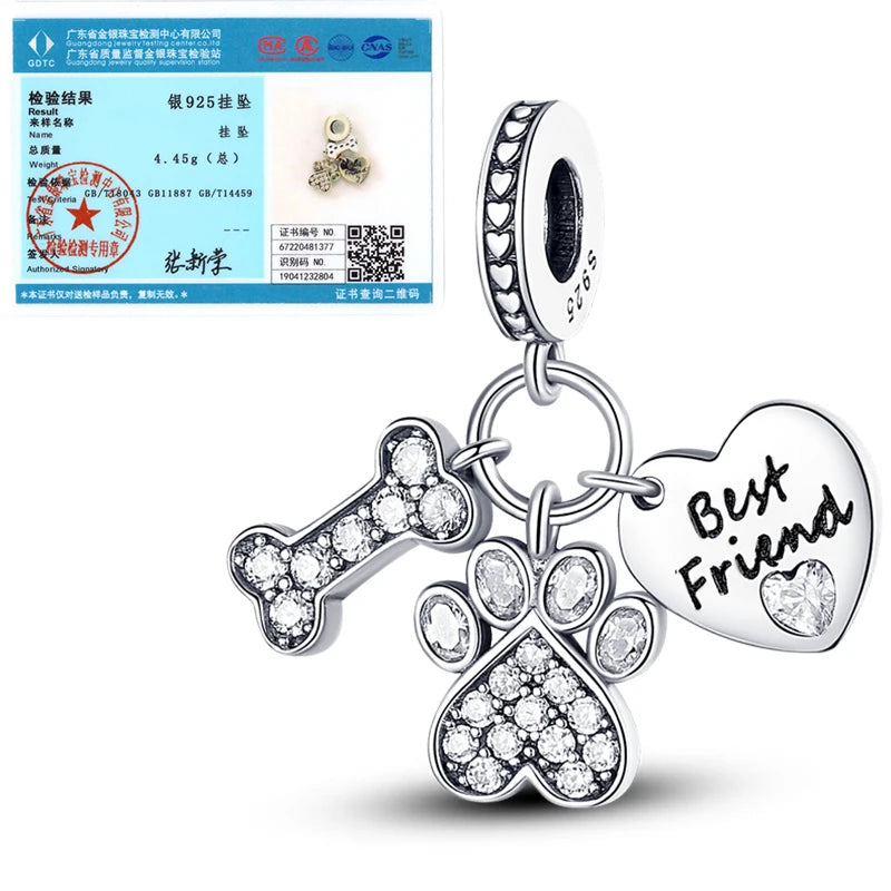 Charms aus 925er-Sterlingsilber, bunt, Sonnenblume, Hund, Jungen, Geschenkartikel, Schmetterling, Flugzeug, Erde, passend für Original-Anhänger, Schmuck, Make-up