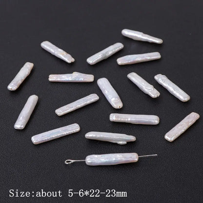 Unregelmäßige Natürliche Perle Perlen Charms Kreuz Runde Barocke Perle Lose Perlen Für Schmuck Machen DIY Anhänger Armband Ohrringe