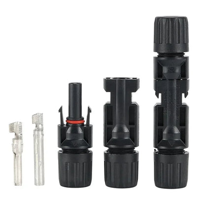 1/5 Sätze Photovoltaik-Solar-PV-Stecker IP67 Y/T Typ 30 A 1000 V 3-7-Wege-Zweig-Kit für PV/MC-Kabel 2,5/4/6 mm2 Batteriemodul
