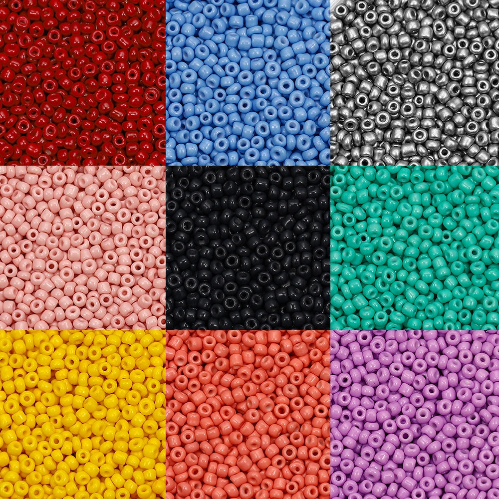 300/600 Stück 3/4 mm Charm-Glasperlen, tschechische Rocailles, kleine runde lose Perlen für DIY-Schmuckherstellung, Ohrringe, Armbänder, Großhandel