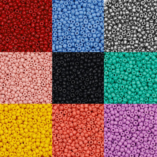 300/600 Stück 3/4 mm Charm-Glasperlen, tschechische Rocailles, kleine runde lose Perlen für DIY-Schmuckherstellung, Ohrringe, Armbänder, Großhandel