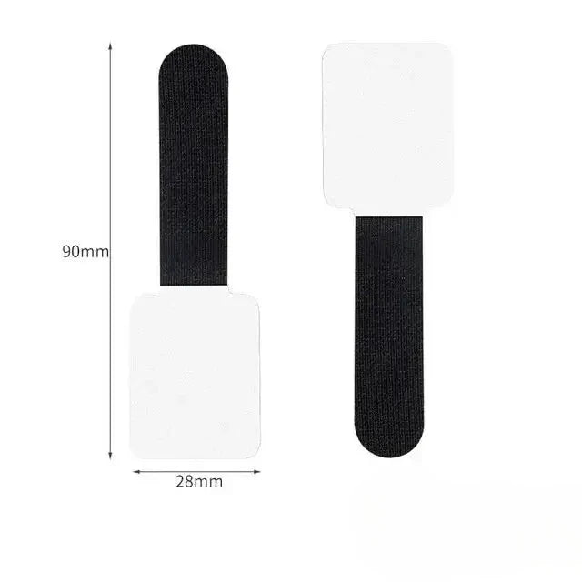 Kabelbinder, Befestigungsdraht, wiederverwendbarer Kabel-Organizer, Kabel-Seil-Halter, selbstklebend, verstellbarer Kabel-Organizer, Gurt, Schreibtisch-Management