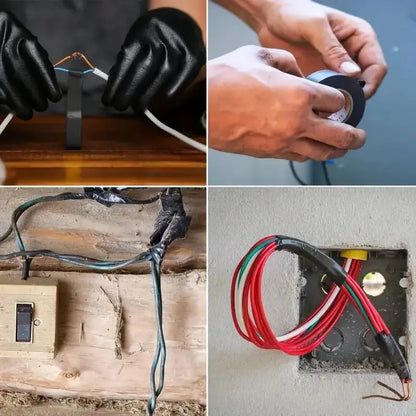 Flammhemmendes elektrisches Isolierband, 2–50 Stück, selbstklebend, spannungsfest, flammhemmend, wasserdicht, Dichtmittel, Elektriker-Reparatur