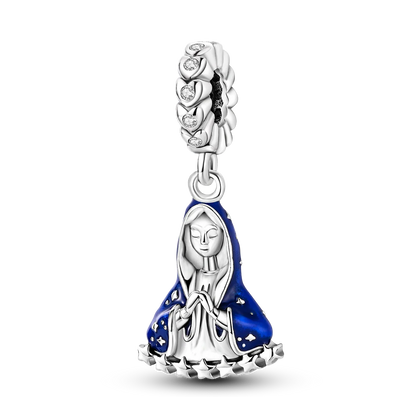 Charm-Anhänger aus Silber 925, blaue Serie, passend für Armbänder, Charms, DIY, originelle Mode-Anhänger für Schmuckherstellung