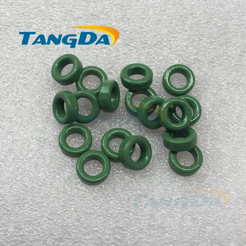 Tangda 10 6 4 insulated green ferritkern perle 10*6*4mm magnetring spule induktivität anti-interferenz filter Ein.