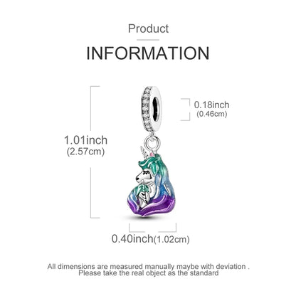Neue 925 Sterling Silber Charms Perlen Fisch Einhorn Schmetterling Bogen Anhänger DIY Frauen Armband Schmuck Geschenk