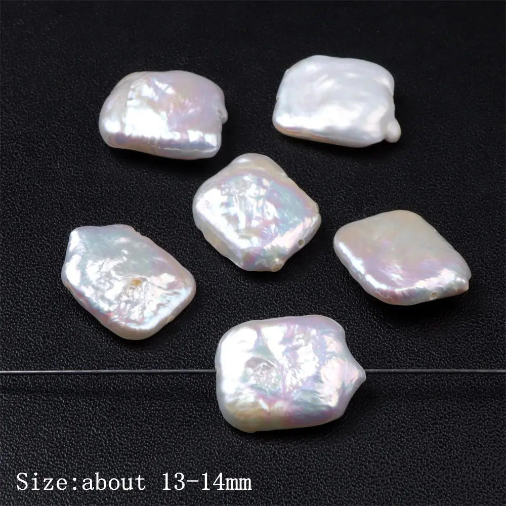 Unregelmäßige Natürliche Perle Perlen Charms Kreuz Runde Barocke Perle Lose Perlen Für Schmuck Machen DIY Anhänger Armband Ohrringe