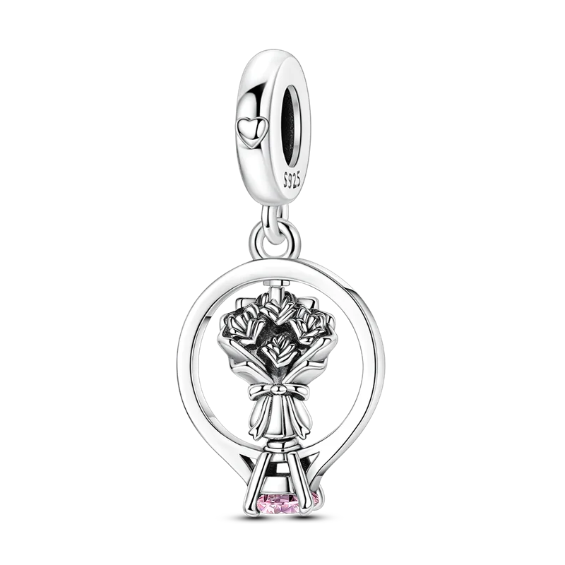 2026 heißer Verkauf 925 Sterling Silber Charms Perle CZ Zirkon Für Immer Liebe Baum Des Lebens Anhänger Fit Original Armband DIY schmuck Geschenk