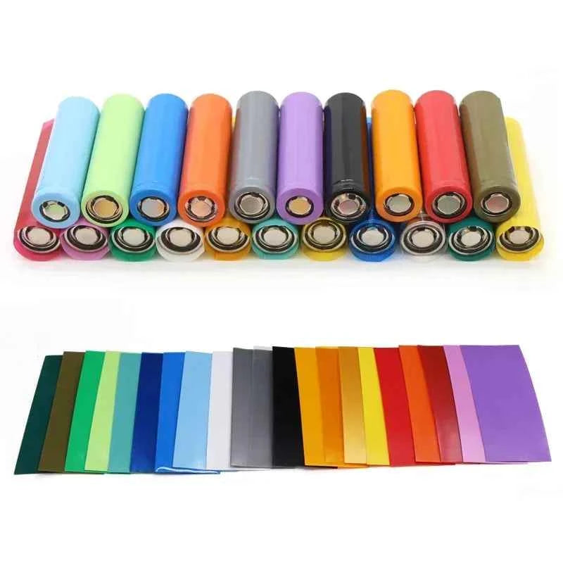 20/500/29,5 stücke Lipo Battery Wrap PVC-Schrumpf schlauch vor geschnittene Breite mm x 72mm Isolier folien schutz hülle