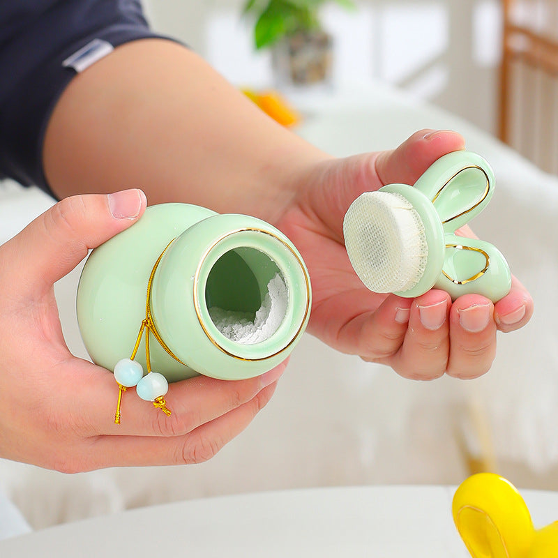 Mini Ceramic Urn for Human Cremation, Pet, Rabbit, Dog Ashes, Burial, Small Size