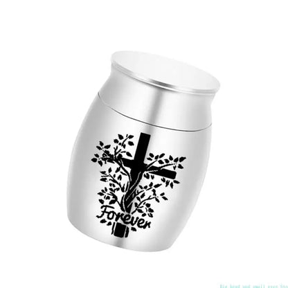 581c kreative Haustier -Einäscherung Schmuck Urne Sarg für Asche Sarg Urne Mini Jar