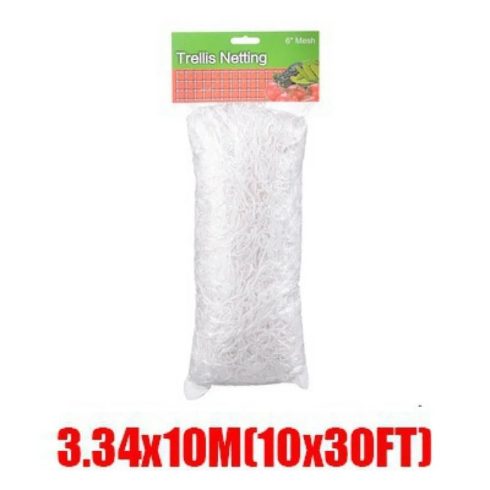 Kletternetz für Gartenbaupflanzen, gewebtes Netz aus Polyester, geeignet für andere Kletterpflanzen wie Tomaten, Bohnen, Trauben usw