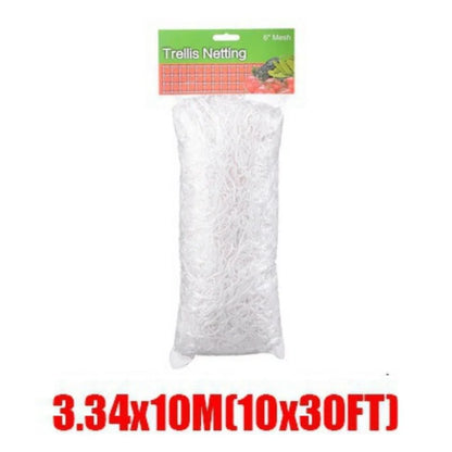 Kletternetz für Gartenbaupflanzen, gewebtes Netz aus Polyester, geeignet für andere Kletterpflanzen wie Tomaten, Bohnen, Trauben usw