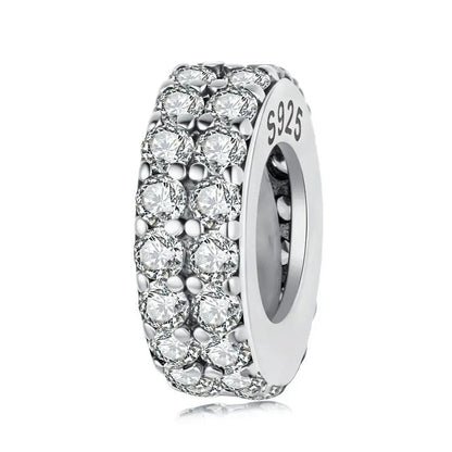 WOSTU 925 Sterling Silber Tier Cat Charm Anhänger Herz Familie Marienkäfer Bee Perlen Fit Original Armband DIY Schmuck Für Frauen