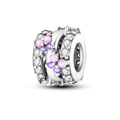 Charm Heiße Verkäufe 925 Sterling Silber Charms Perlen CZ Pave Runde Clip Charms Fit Original Armband Halskette Charms Schmuck Geschenk