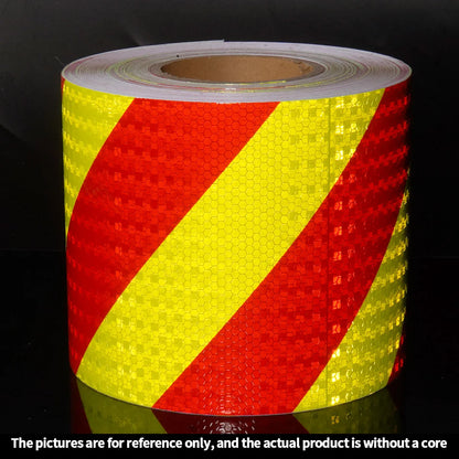 Reflektierendes Klebeband, Twill, grün-rote Streifen, wasserdichter Sicherheitsreflektorenaufkleber für Auto