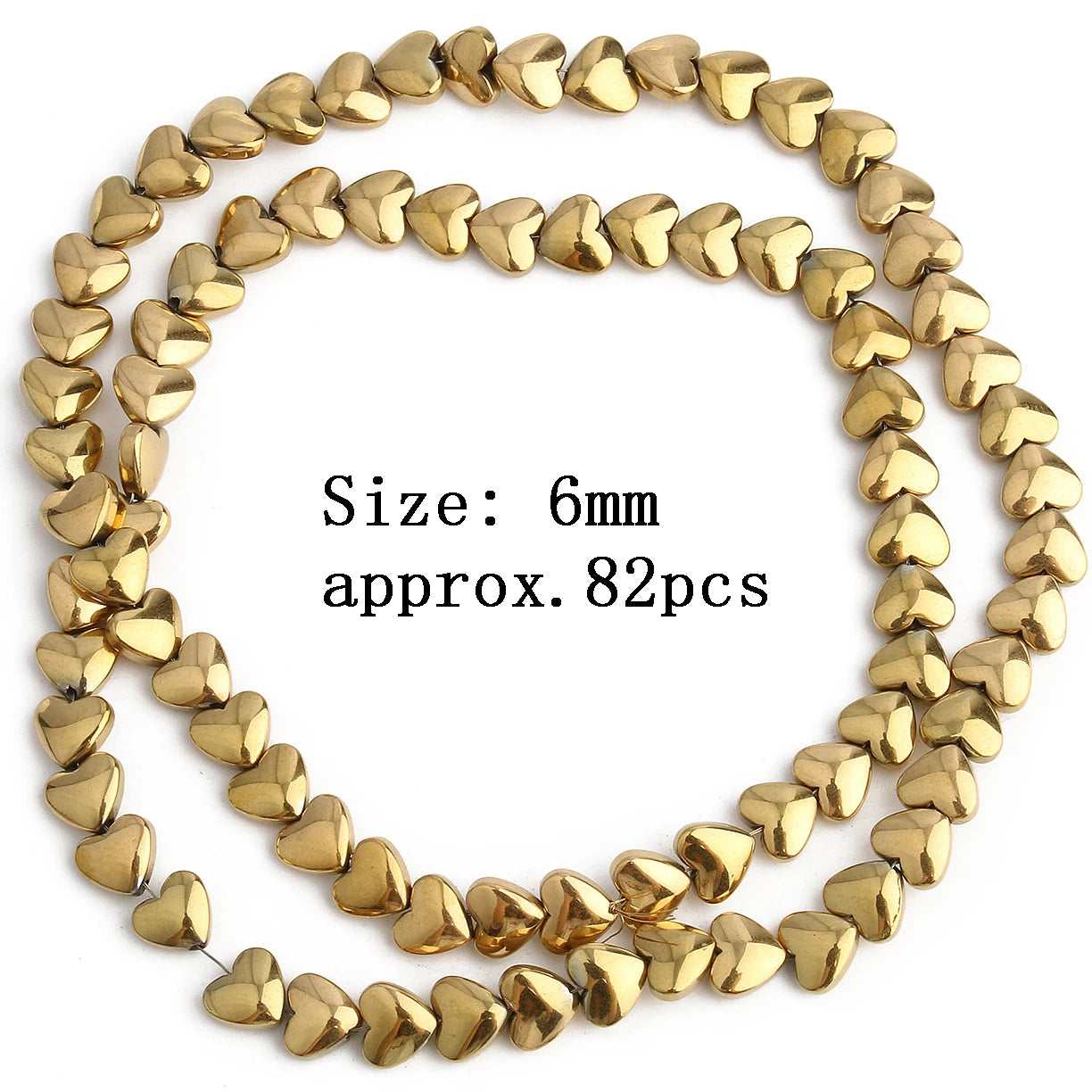 AAA+ Retention Farbe Natürliche vergoldete Hämatit Perle Herz Runde Stern Spacer Lose Perlen für Schmuck Machen DIY Charm Armband