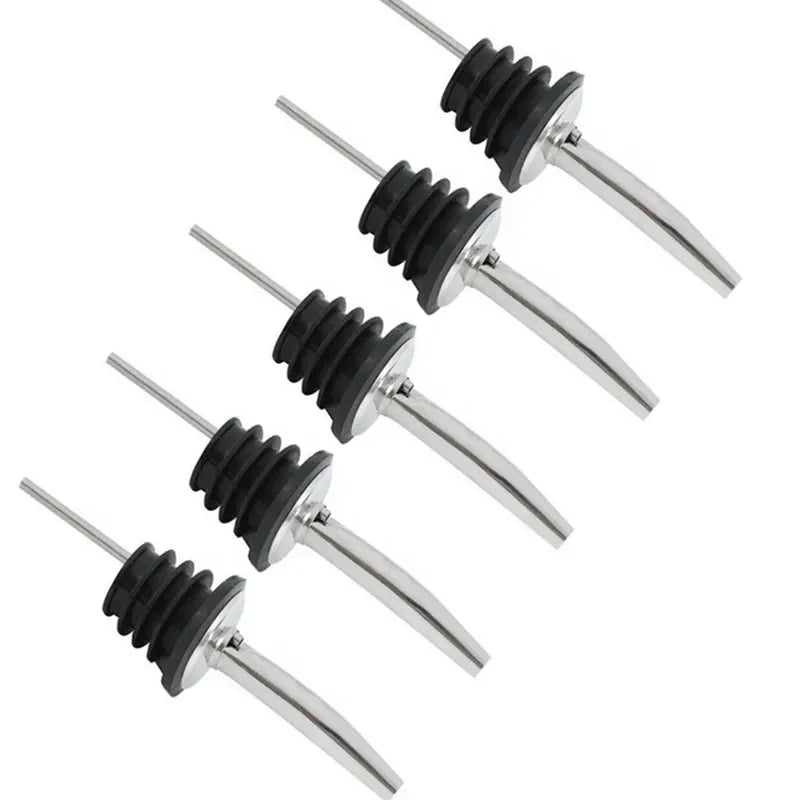 1/2/5 stücke Edelstahl Wein Gießen Wein Bar Cocktail Shaker Phantasie Shaker Mund Wein Flasche Stopper Ablauf flasche Stopper