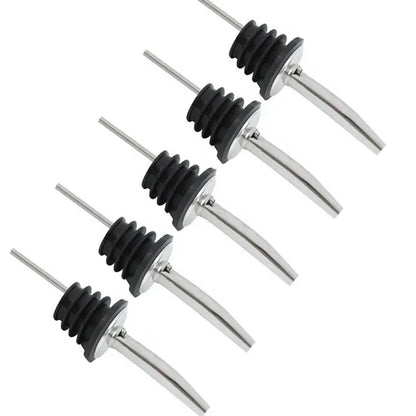 1/2/5 stücke Edelstahl Wein Gießen Wein Bar Cocktail Shaker Phantasie Shaker Mund Wein Flasche Stopper Ablauf flasche Stopper