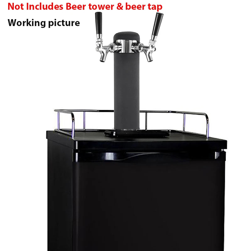 Bierfass-Turm-Isolator, Neopren-Fass-Turmabdeckung für 3-Zoll-Kegerator-Säule, Ende des Schaums und sorgt für eiskalte Poren