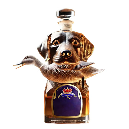 Simulation Dackel Hund Whisky Glas Flasche Dekanter Streich Dackel Dekanter Dekoration Statue Flasche Geeignet für Bars