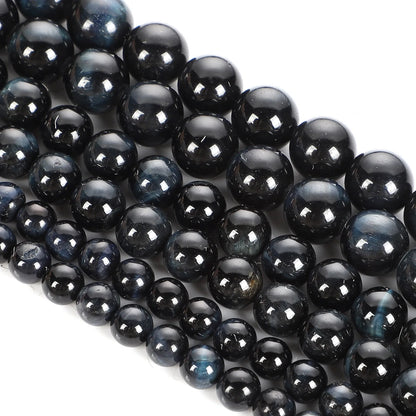Natursteinperlen, mehrfarbig, Tigerauge, lose Distanzperlen für die Herstellung von Armbändern, Schmuck, DIY-Zubehör, Auswahlgröße 4/6/8/10/12 mm