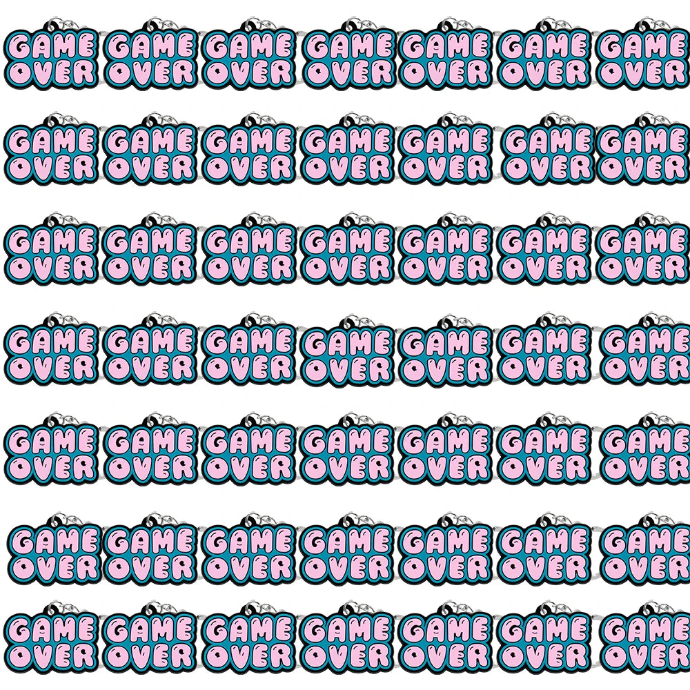 50PCS Schlüsselbund für Jungen Männer Gamepad Schlüsselring Joystick Game Controller Schlüssel Zubehör fit Handtasche Schlüssel Anhänger Freunde Schlüssel geschenke