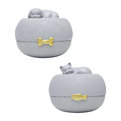 Pet Urn Cremation Memorial Urn Organizer Keepsake Case Storage Urn Box Hold Precious Memorable Casket Memorial Keepsake Box