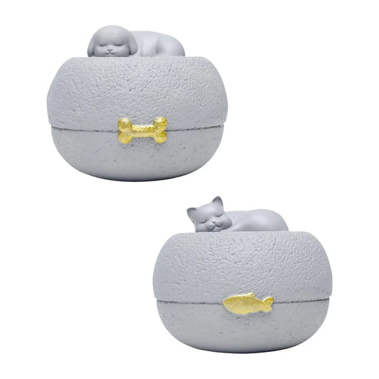Haustier Urne Feuerbestattung Memorial Urne Organizer Andenken Fall Speicher Urne Box Halten wertvolle unvergessliche Schatulle Memorial Andenken Box