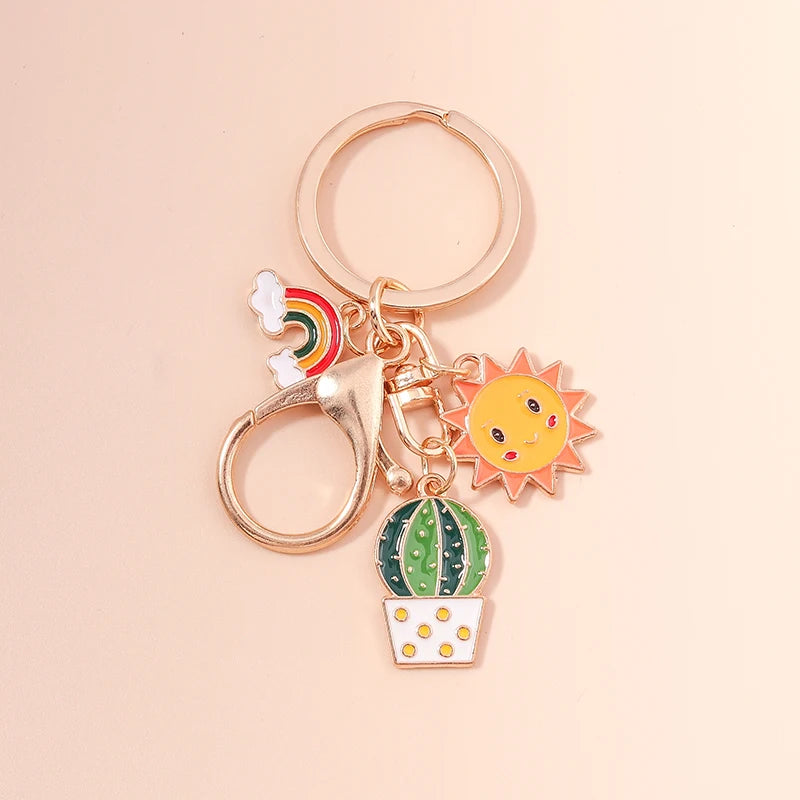 Schöne Bunte Herz Keychain Liebe Schlüsselanhänger Valentinstag Geschenk Schlüssel Ketten für Frauen Mädchen Auto Schlüssel Handtasche Schmuck Zubehör