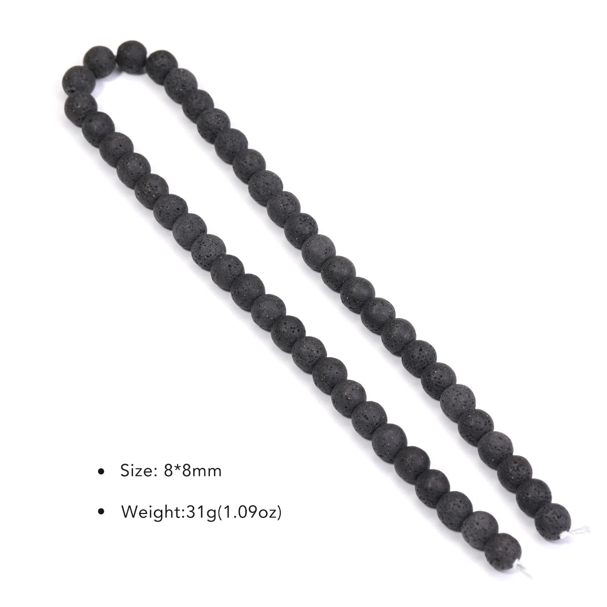 Piedras volcánicas natürliche schwarze Lava zylindrische quadratische Abacus-Steinperlen für Schmuckherstellung, DIY-Schmuck, Armbänder, handgefertigt