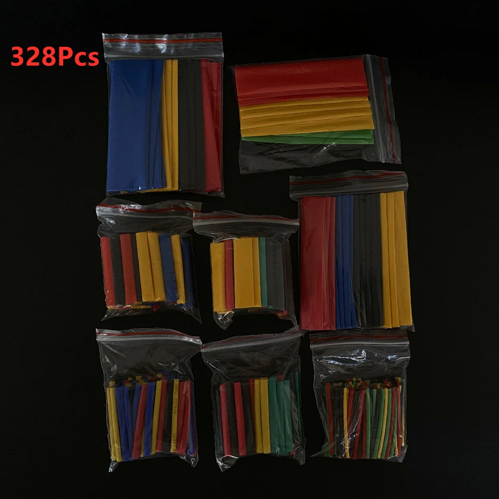 164-750-teiliges Schrumpfschlauch-Set, hitzebeständig – Isolierhülse für elektrische Kabel, Schrumpffolie