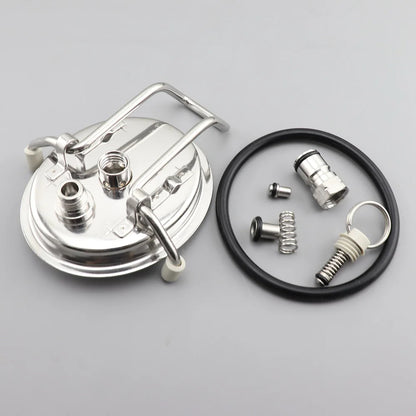 Cornelius Fass Karbon isierungs deckel neuer Ersatz Corny Keg Deckel 0-90psi Gauge O-Ring für Homebrew Bier Soda Ball/Pin Lock Fässer