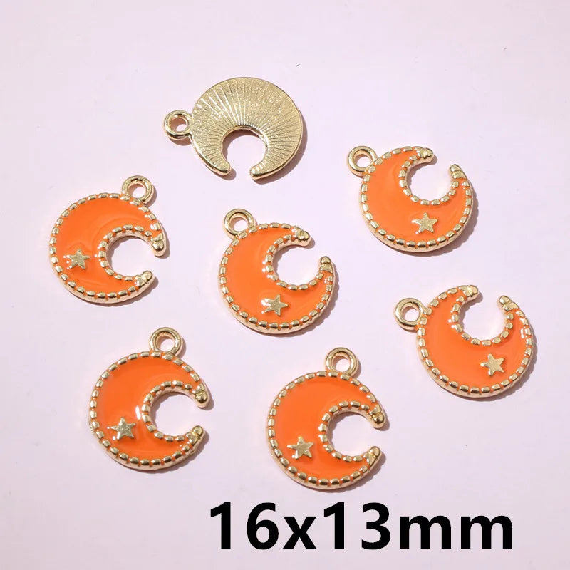 20 Stück 15 x 12 mm Emaille doppelseitig hohle Herz Charms Anhänger DIY Schmuckherstellung Zubehör für Armband Ohrringe Halskette