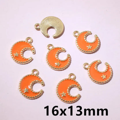 20 Stück 15 x 12 mm Emaille doppelseitig hohle Herz Charms Anhänger DIY Schmuckherstellung Zubehör für Armband Ohrringe Halskette